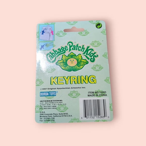 Gabbage Patch Kids Keyring Set - Picture 2 of 2